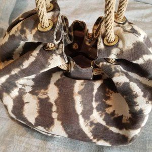 Michael Kors large tie dyed HOBO style handbag